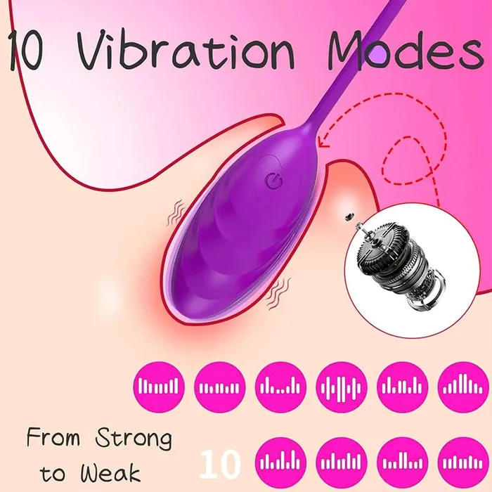 OOTYEMO Vibrators APP Control Heartshaped Love Egg