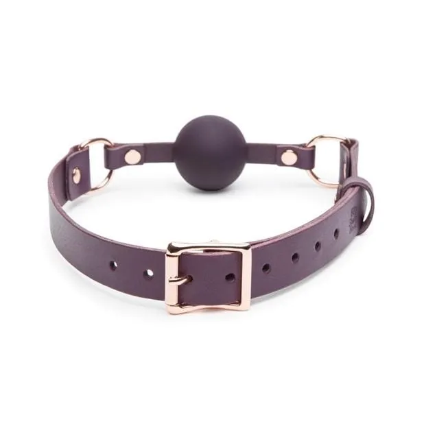 Male Sex Toys Lovehoney Fifty Shades Freed Cherished Collection Leather Ball Gag