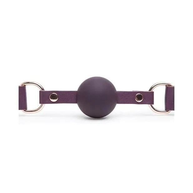 Male Sex Toys Lovehoney Fifty Shades Freed Cherished Collection Leather Ball Gag