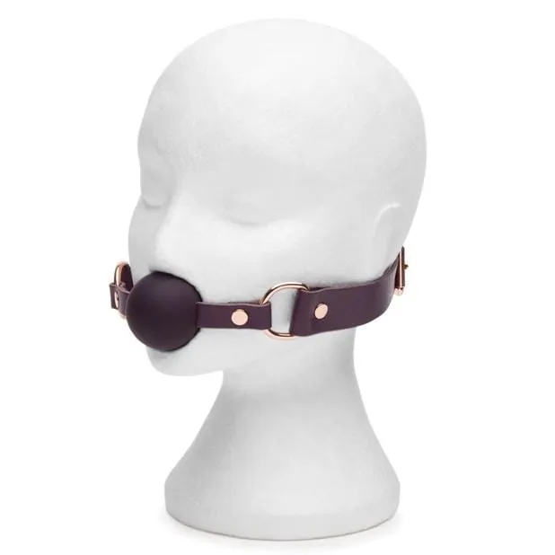 Male Sex Toys Lovehoney Fifty Shades Freed Cherished Collection Leather Ball Gag