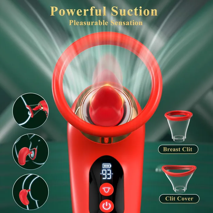 3 in 1 Tongue Sucking and Licking Clitoris Vibrator with App Control Sohimi Female Sex Toys 3 in 1 Tongue Sucking and Licking Clitoris Vibrator with App Control Sohimi Female Sex Toys