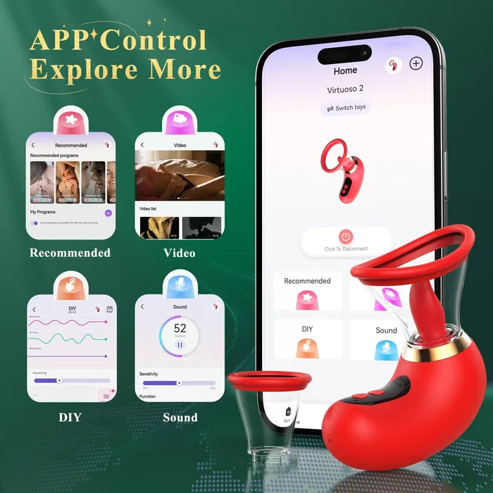 3 in 1 Tongue Sucking and Licking Clitoris Vibrator with App Control Sohimi Female Sex Toys 3 in 1 Tongue Sucking and Licking Clitoris Vibrator with App Control Sohimi Female Sex Toys