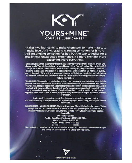 Ky Yours Mine Gift Set Paradise Marketing Female Sex Toys Ky Yours Mine Gift Set Paradise Marketing Female Sex Toys