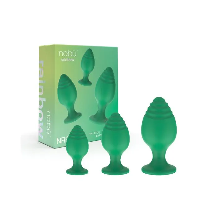 Nobu Anal Nobu Silicone Plug Set Green
