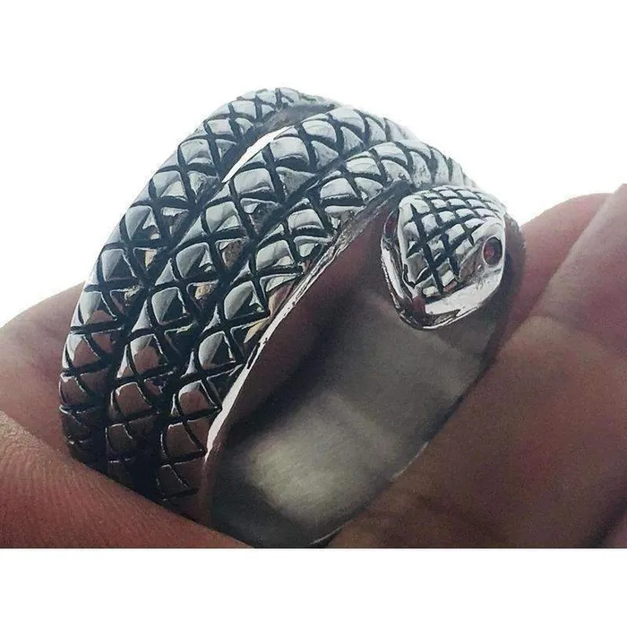 Cock Rings Metal Snake Cock Cobra Stainless Steel Male Glans Penis Ring House of Dasein Male Sex Toys