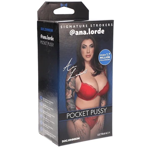 Doc Johnson Pocket Pussys pink cherry Male Sex Toys