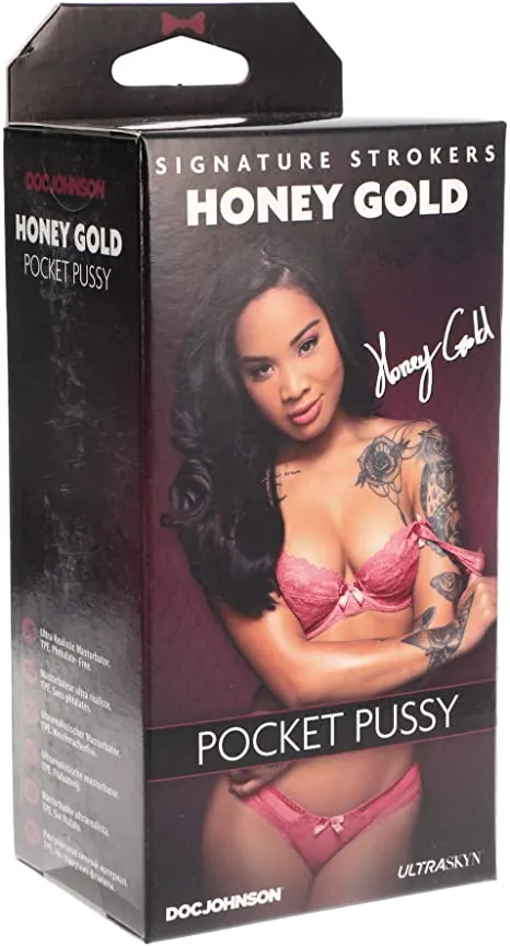 Doc Johnson Pocket Pussys pink cherry Male Sex Toys