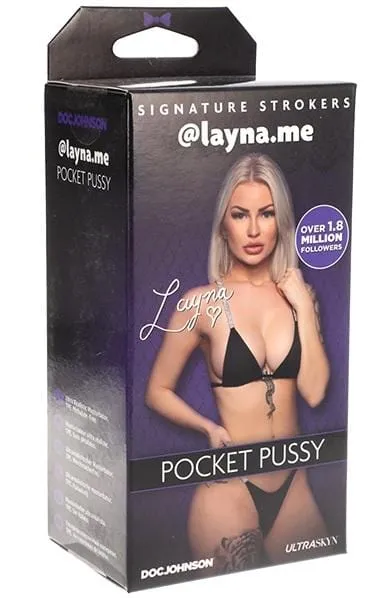 Doc Johnson Pocket Pussys pink cherry Male Sex Toys