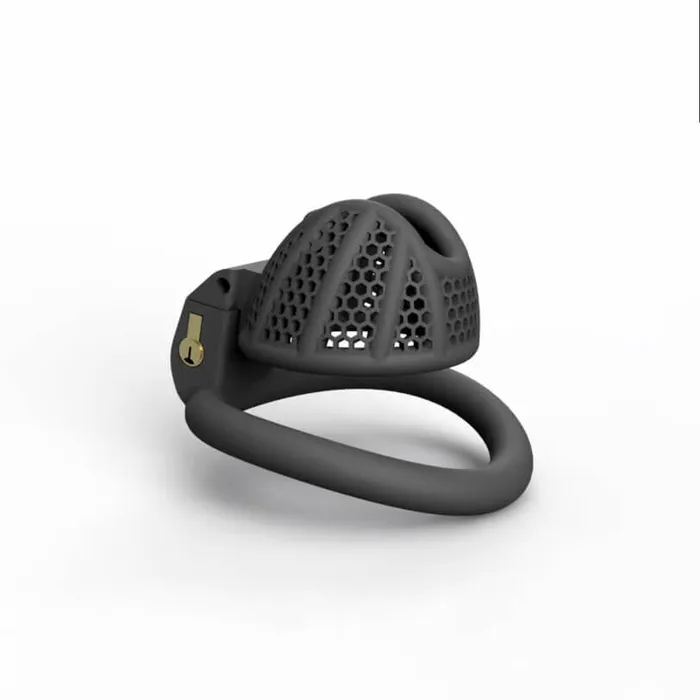 Male Sex Toys CHASTITY CAGE CO Honeycomb Mini Male Chastity Penis Device
