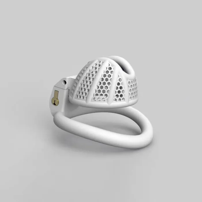 Male Sex Toys CHASTITY CAGE CO Honeycomb Mini Male Chastity Penis Device