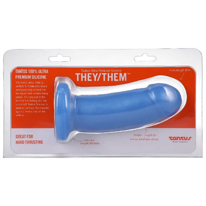 Male Sex Toys Tantus They Them Azure Soft