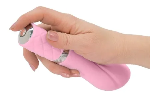 BMS Factory Vibrators Pillow Talk Sassy GSpot Vibrator Teal Pink