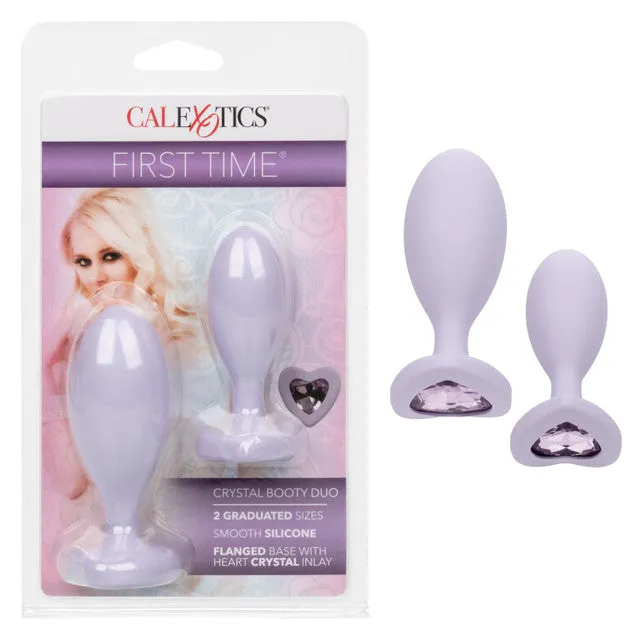 CALEXOTICS Male Sex Toys CRYSTAL BOOTY DUO