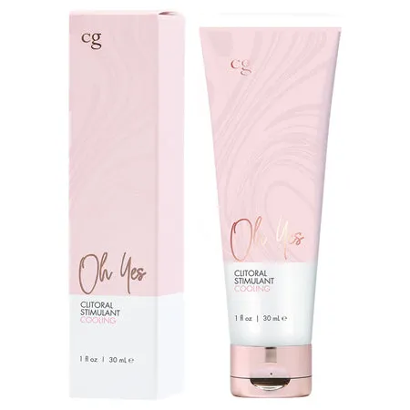 Female Sex Toys CGC CGC Oh Yes Clitoral Stimulant Cooling 1oz