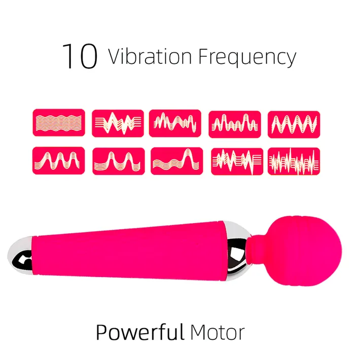 Female Sex Toys EVEs SECRETS USB Recharge Female Clitoris Vibrator Vibrating GSpot Stimulator Female Wand Massager