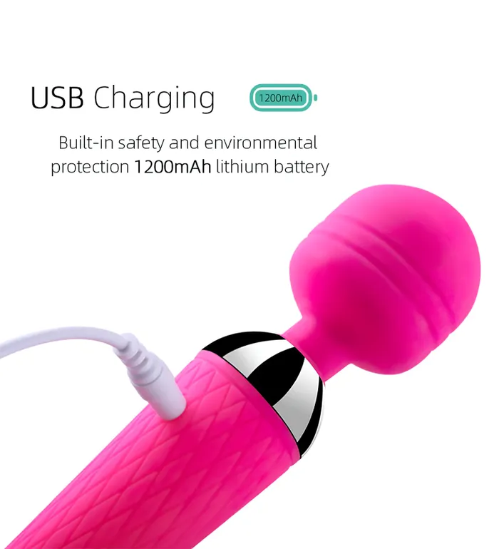 Female Sex Toys EVEs SECRETS USB Recharge Female Clitoris Vibrator Vibrating GSpot Stimulator Female Wand Massager