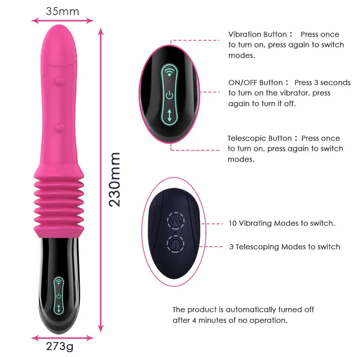 JazzToy Female Sex Toys Automatic Sex Machine