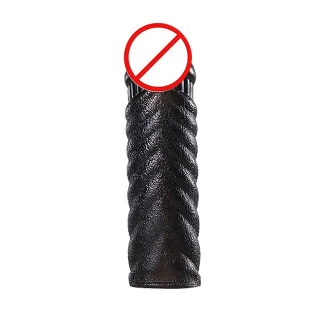 Male Sex Toys sex toys in pakistan Half Cock Sleeve in Pakistan Ejaculation Delay Penis Sleeve Black