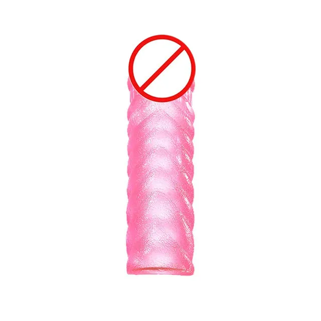 Male Sex Toys sex toys in pakistan Half Cock Sleeve in Pakistan Ejaculation Delay Penis Sleeve Black