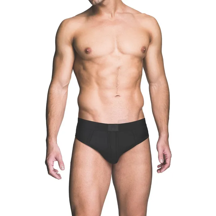 Prowler Red Fetish Backless Briefs with Assless Design in Black Prowler RED Anal