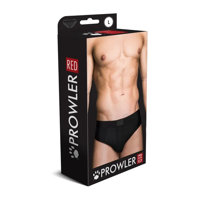 Prowler Red Fetish Backless Briefs with Assless Design in Black Prowler RED Anal