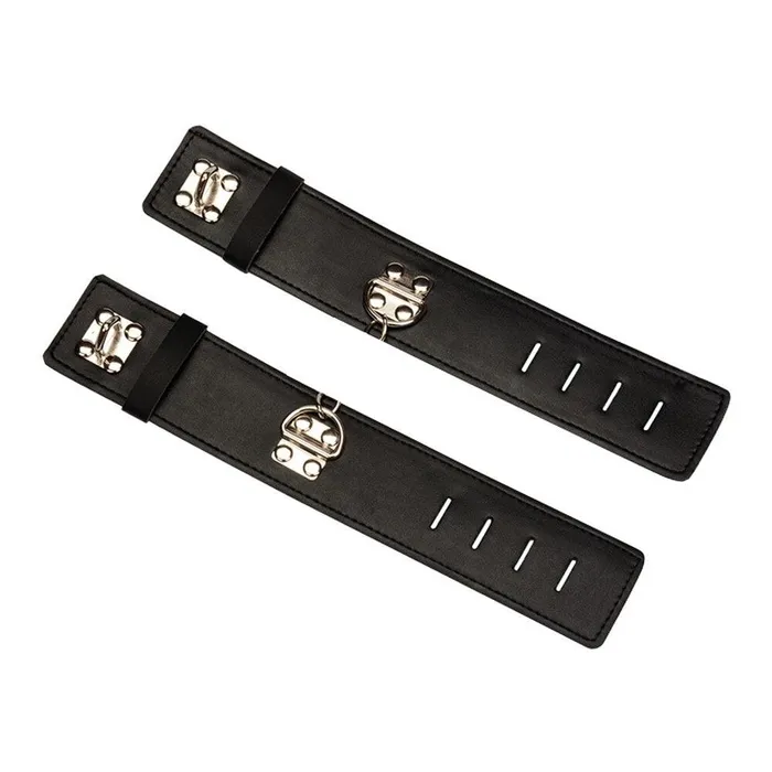 BallbustingToyscom Couples Metal Ankle Spreader Bar with Cuffs