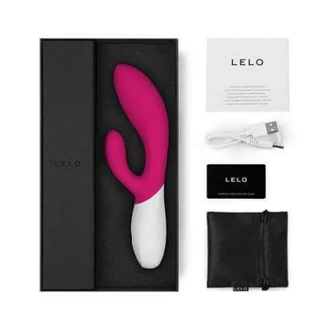 Lelo Lelo Ina Wave 2 GSpot and Clitoral Rabbit Vibrator Female Sex Toys