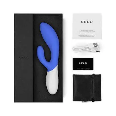 Lelo Lelo Ina Wave 2 GSpot and Clitoral Rabbit Vibrator Female Sex Toys