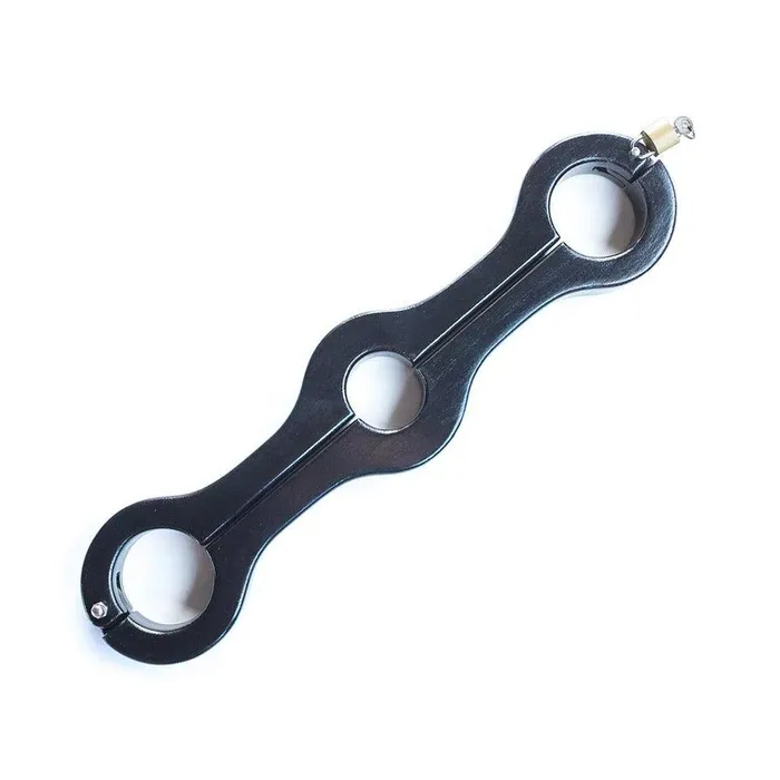 Male Sex Toys vendorunknown Black Wooden Cock Ring Pillory