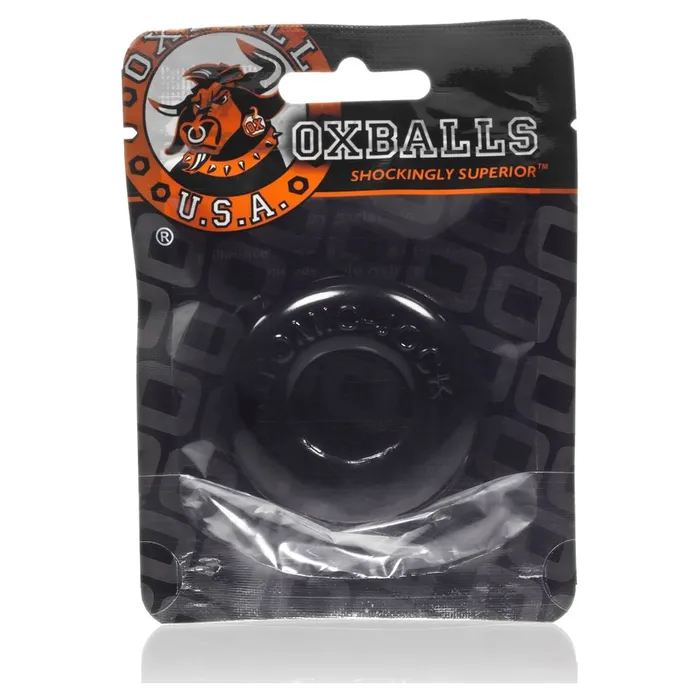 Oxballs DoNut 2 Cock Ring Black Oxballs Male Sex Toys