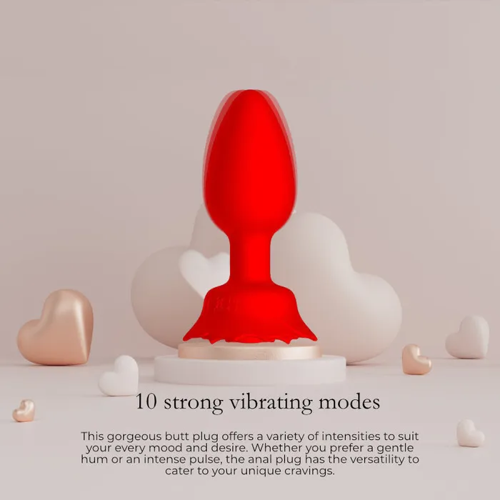 Radiant Rhythms Vibrating Anal Plug FRISKY BUSINESS SG Male Sex Toys