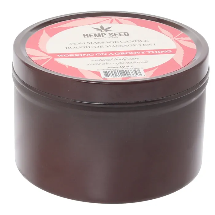 3in1 Massage Candle 6oz170g in Working On A Groove Thing Earthly Body Female Sex Toys