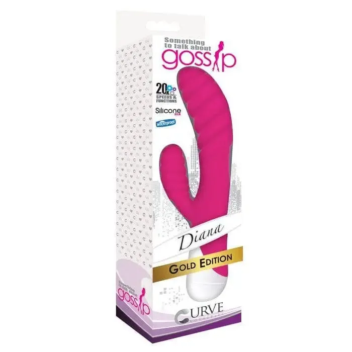 Curve Toys Gossip Diana Waterproof Ringed Silicone Flexible Dual Stimulation Vibrator Violet Curve Toys Female Sex Toys Curve Toys Gossip Diana Waterproof Ringed Silicone Flexible Dual Stimulation Vibrator Violet Curve Toys Female Sex Toys