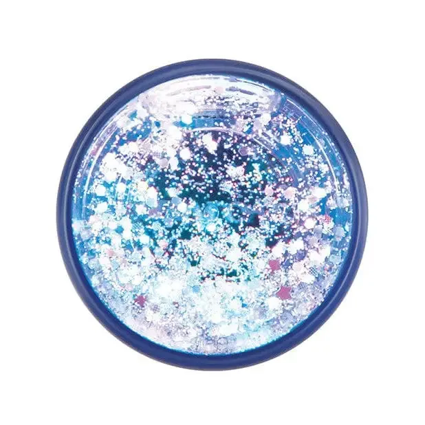 Evolved Vibrators Evolved Dazzle Rechargeable Wand with Light Up Glitter Handle