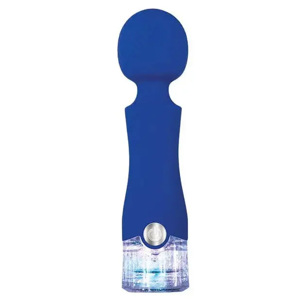 Evolved Vibrators Evolved Dazzle Rechargeable Wand with Light Up Glitter Handle