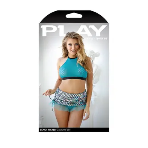 Fantasy Lingerie Vibrators Fantasy Lingerie Play Beach Please Mermaid Costume Teal SM Fantasy Lingerie Vibrators Fantasy Lingerie Play Beach Please Mermaid Costume Teal SM