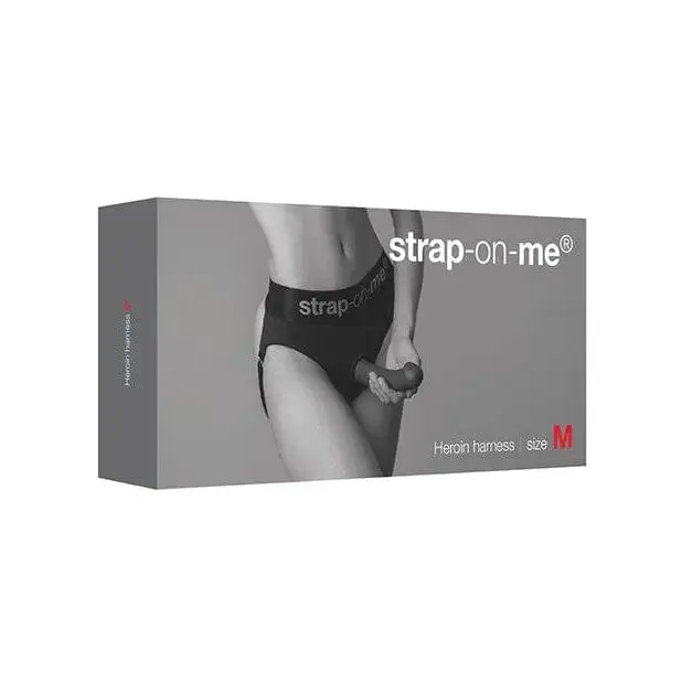 Female Sex Toys straponme Lingerie Heroine Harness Black StrapOnMe
