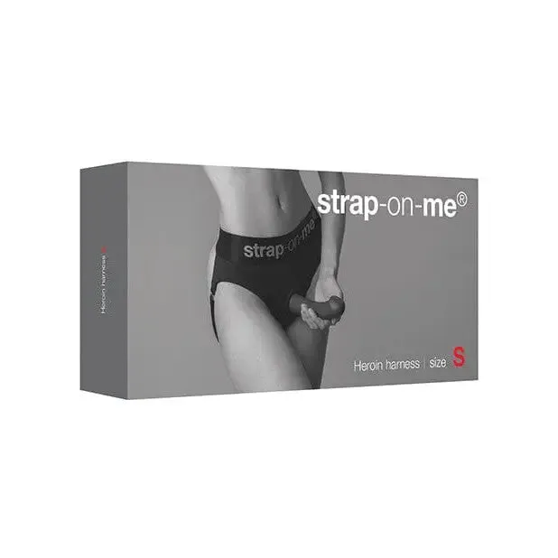 Female Sex Toys straponme Lingerie Heroine Harness Black StrapOnMe