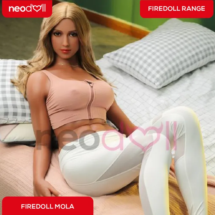 Fire Doll Male Sex Toys Fire Doll Mola Realistic Sex Doll Tongue included 164cm Light Tan