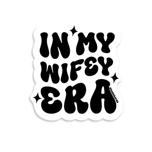 Kush Kards LLC Female Sex Toys In My Wifey Era Sticker Pack of 3