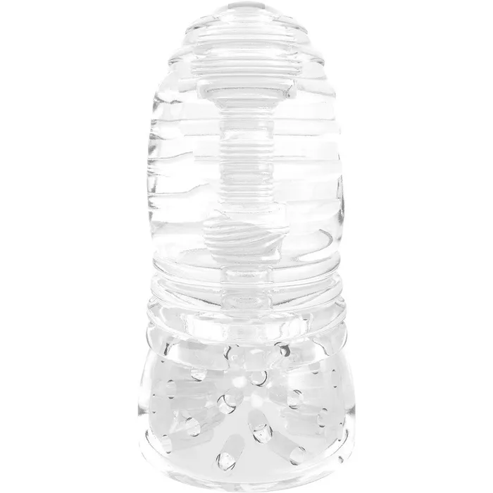 Linx Male Sex Toys Linx Glacier Dual End Stroker Clear