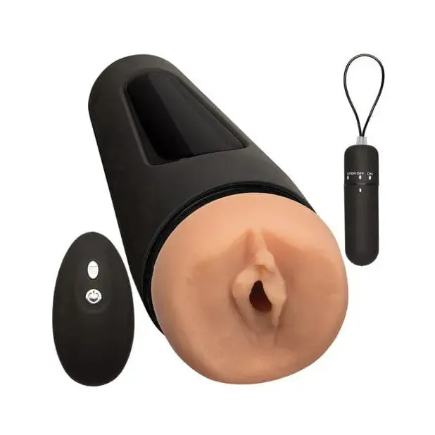 Main Squeeze The Original Vibro Pussy ULTRASKYN Vibrating Masturbator Doc Johnson Male Sex Toys