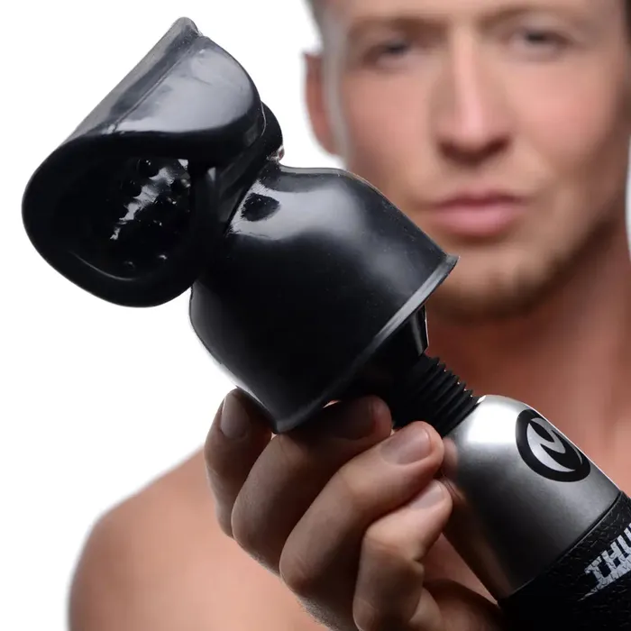 Male Sex Toys Master Series Thunder Wrap Masturbator Wand Attachment