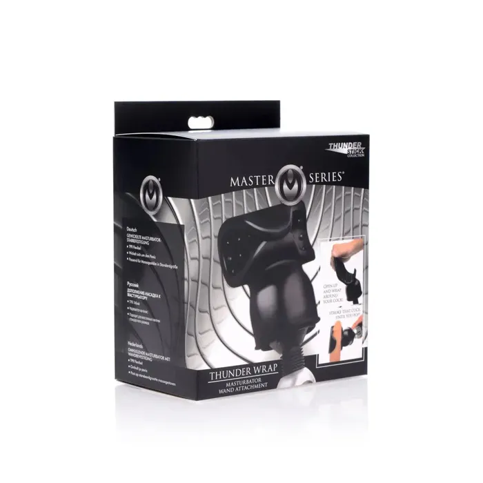 Male Sex Toys Master Series Thunder Wrap Masturbator Wand Attachment