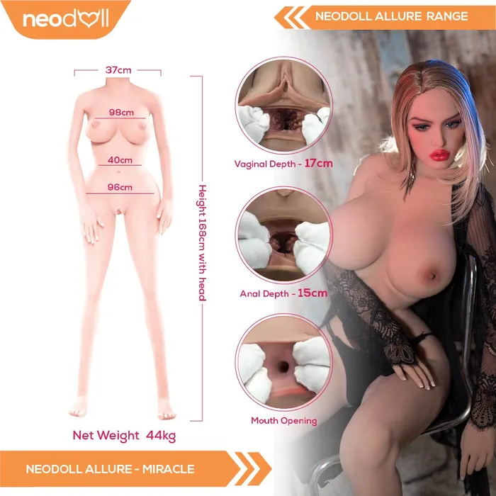 Male Sex Toys Neodoll Allure Miracle Realistic Sex Doll 168cm Natural 6YE Doll Male Sex Toys Neodoll Allure Miracle Realistic Sex Doll 168cm Natural 6YE Doll