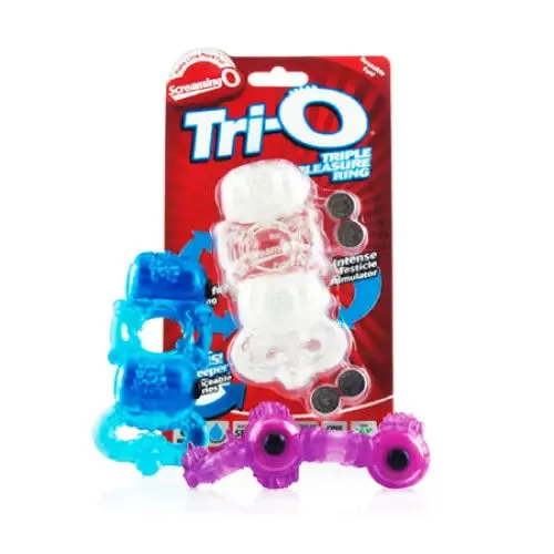 Male Sex Toys Screaming O Screaming O TriO Triple Pleasure Ring