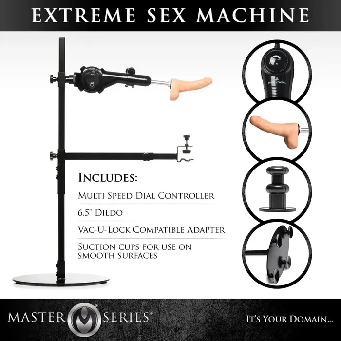 Master Series Female Sex Toys Master Series Dicktator 20 Sex Machine