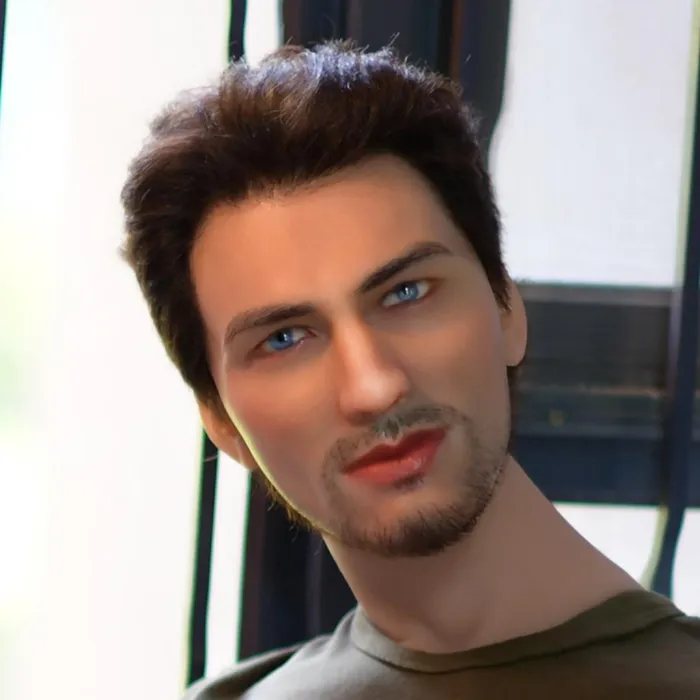 Neodoll Allure MALE 106 Sex Doll Head M16 Compatible Tan 6YE Doll Male Sex Toys