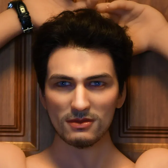 Neodoll Allure MALE 106 Sex Doll Head M16 Compatible Tan 6YE Doll Male Sex Toys