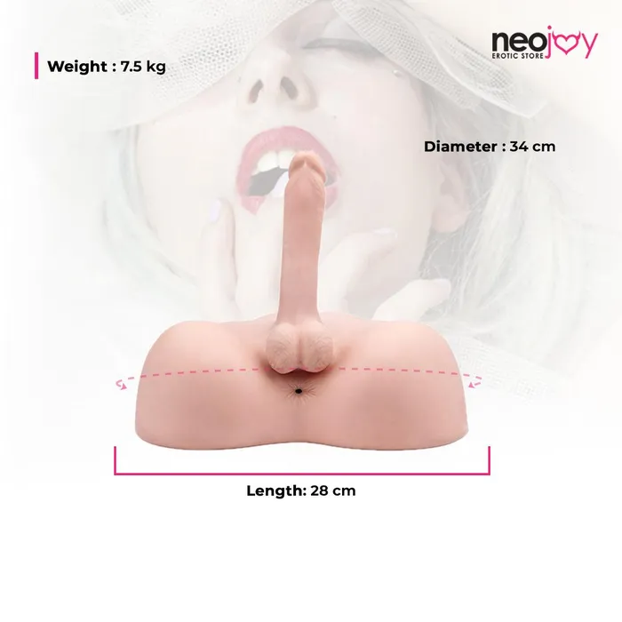 Neojoy Male Sex Toys Neojoy Male Torso Masturbator with 8 Neojoy Male Sex Toys Neojoy Male Torso Masturbator with 8